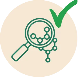 EmmaRelied microbiome support badge